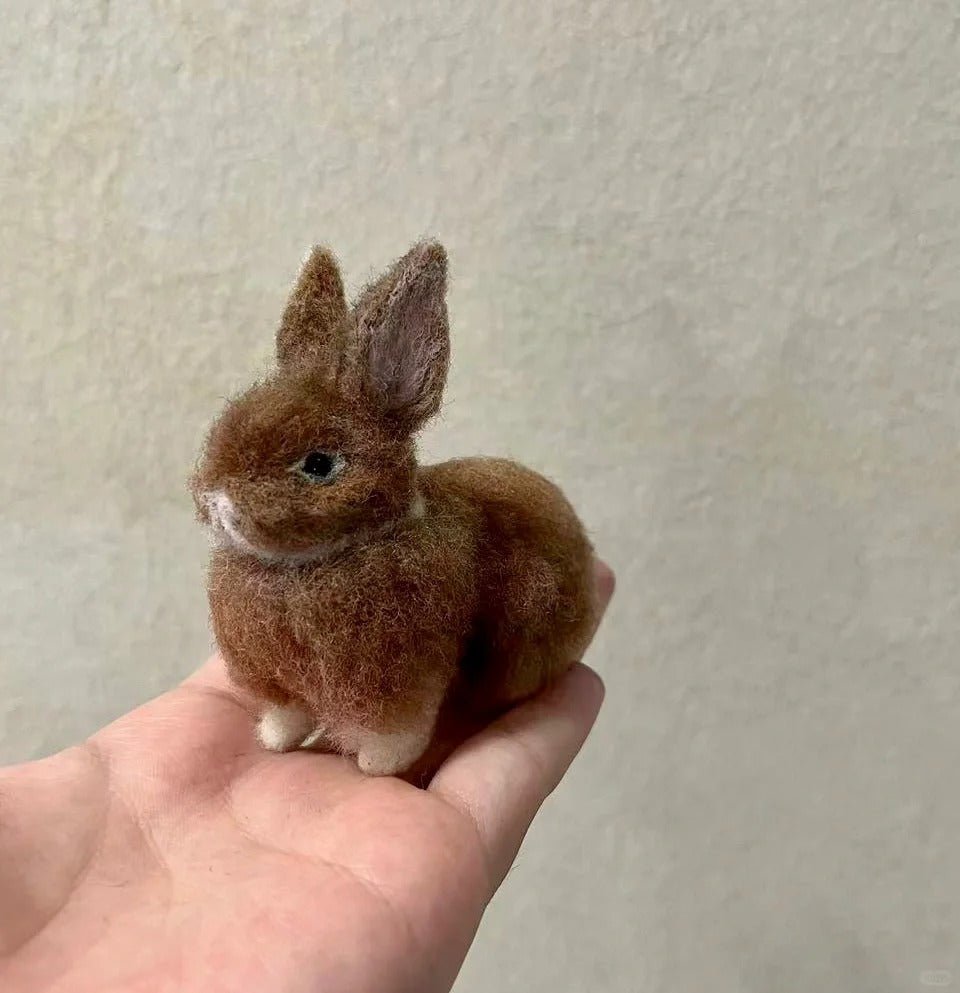 Custom Felted Bunny