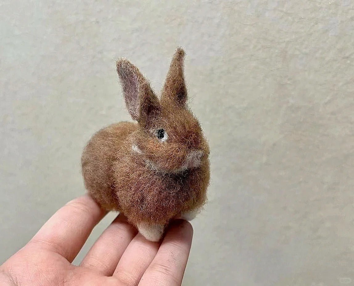 Custom Felted Bunny