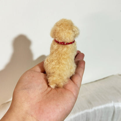 Custom Felted Dog