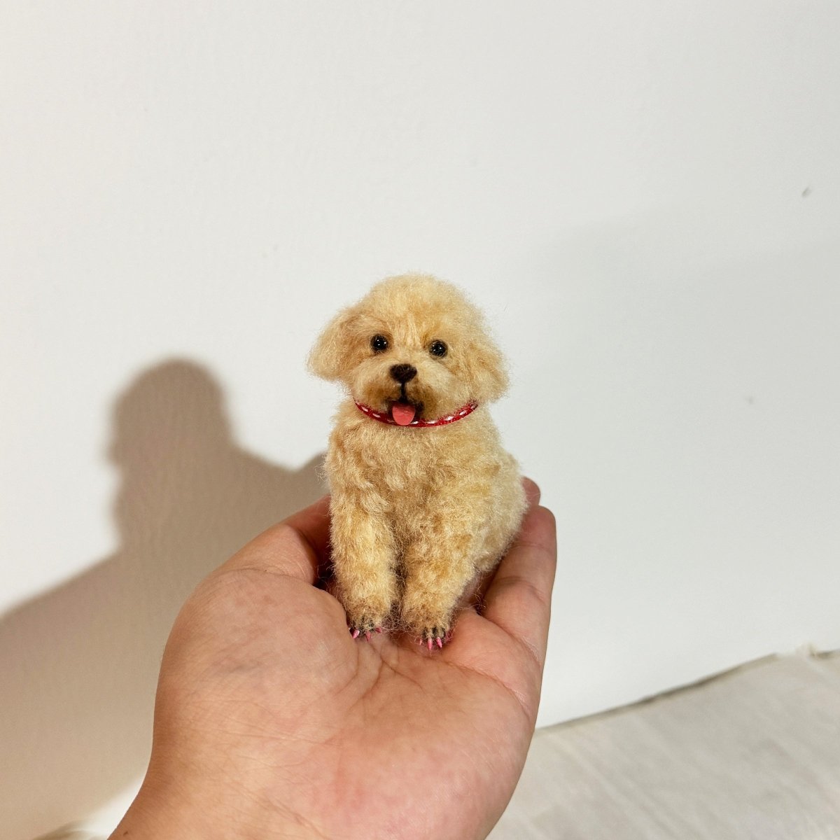 Custom Felted Dog