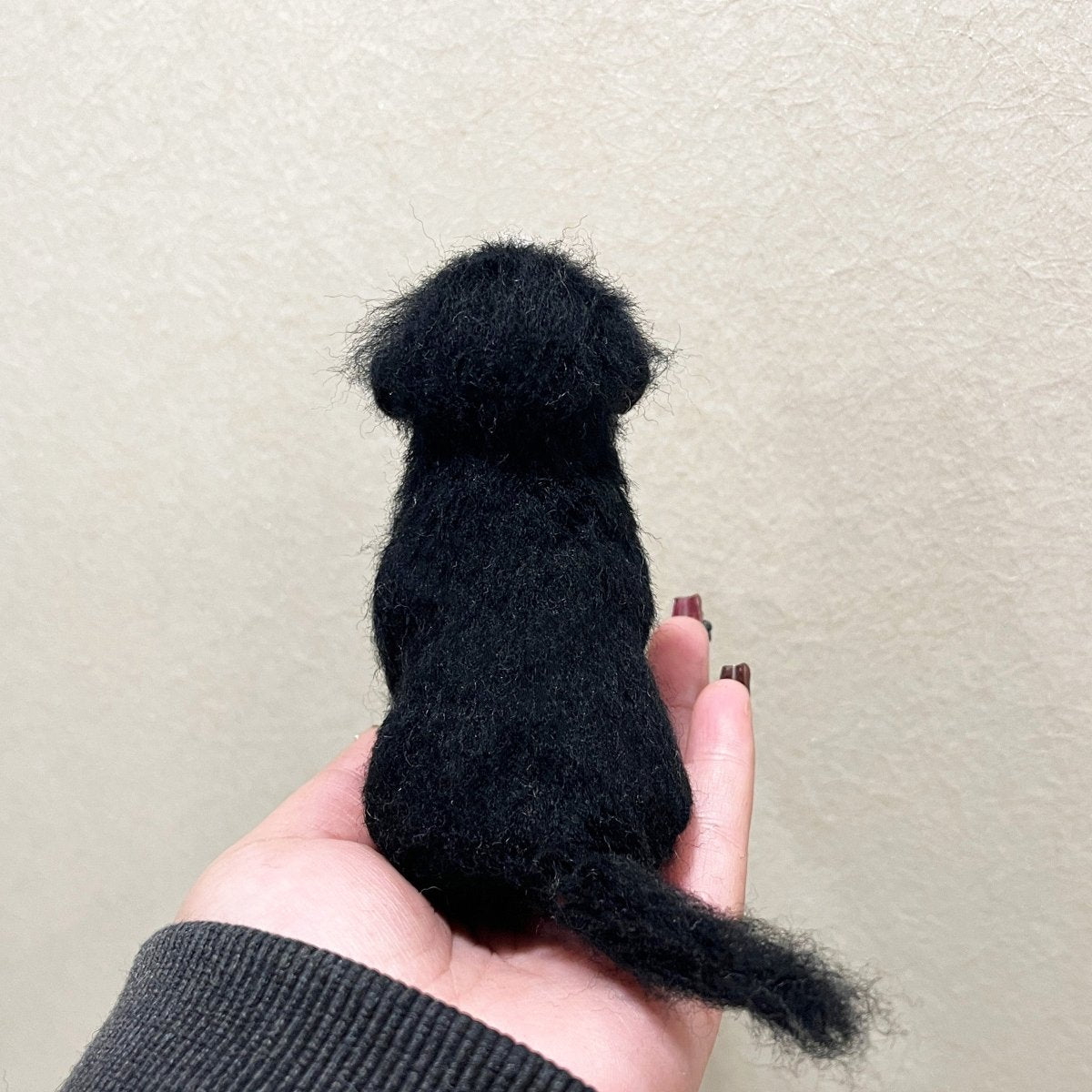 Custom Felted Dog