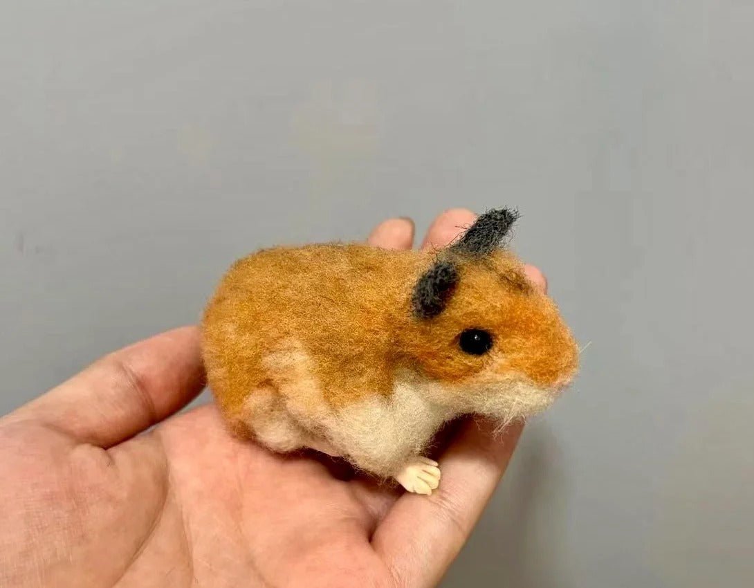 Custom Felted hamster