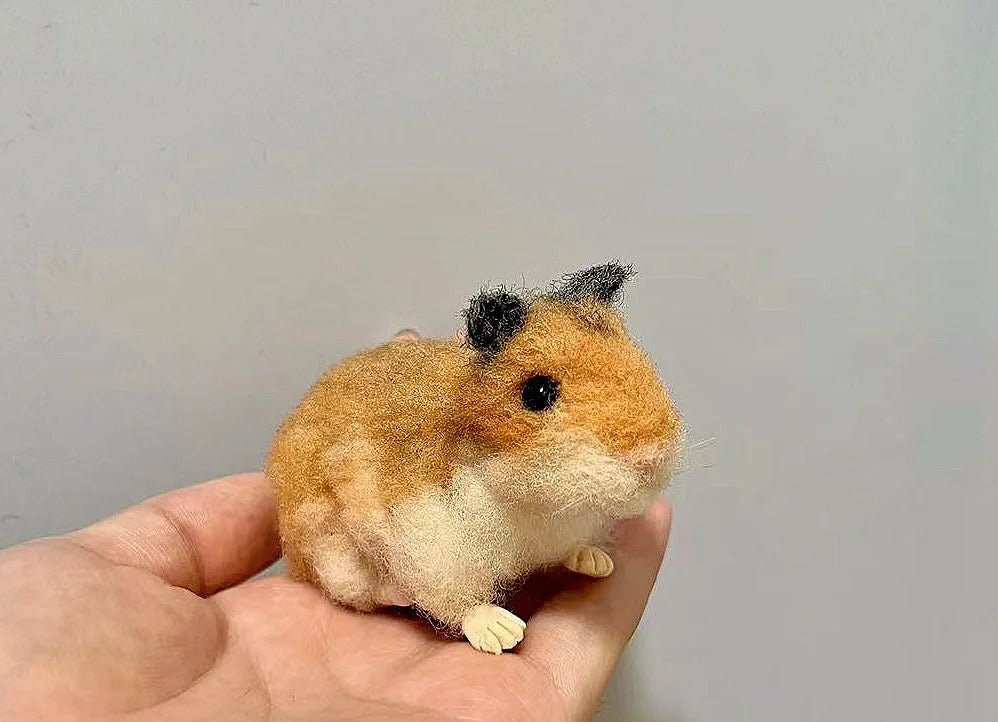 Custom Felted hamster